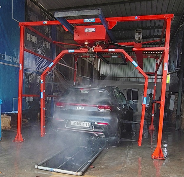 Automatic Arm Car Jet Wash Plant 4