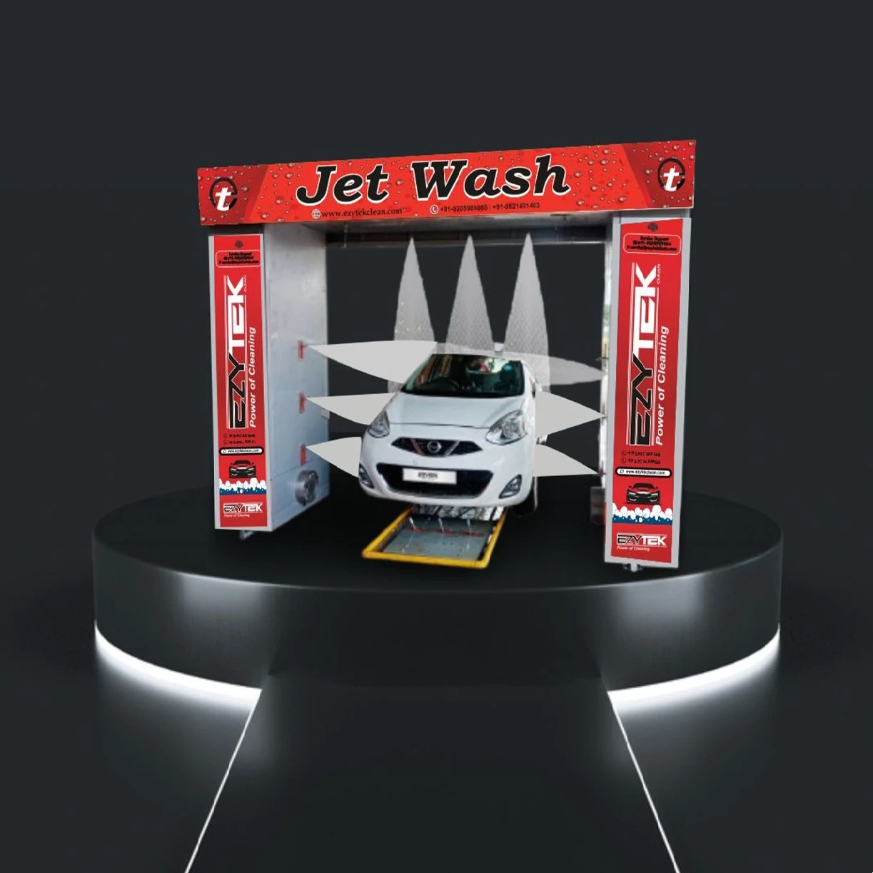 Automatic BusWashPlant