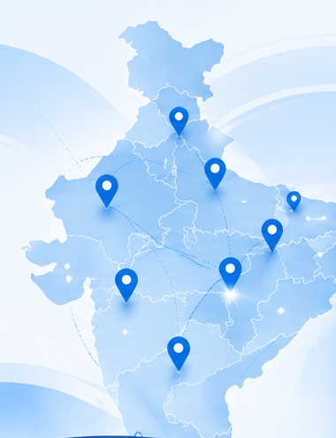 Ezytek Clean India dealer network map
